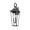 Z-Lite Gannon 3 Light Outdoor Wall Light, 12in. W x 33.25in. H, Black 5008XL-BK - alternate 7